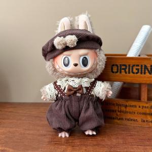 Fashion Clothes Hoodies Doll Clothes Color Match Hoodies Dolls Accessories For 17cm Labubu Doll Clothes Gift