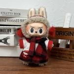 Fashion Clothes Hoodies Doll Clothes Color Match Hoodies Dolls Accessories For 17cm Labubu Doll Clothes Gift