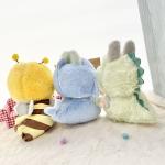 Cute Cartoon Green Dinosaur Outfit for Labubu Plush Clothes Fashion Shark Macaron Korea Style Clothes for Labbubu Accessories