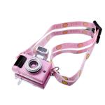 17cm Labubu Flash Camera Cotton Doll Decorative Camera Bag Doll Accessories