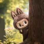 Authentic Pop Mart Labubu Zimomo Archangel And Big Boss Series Vinyl Figurine Cute Plush Toy Figurines Of Big Kids Xmas Gifts