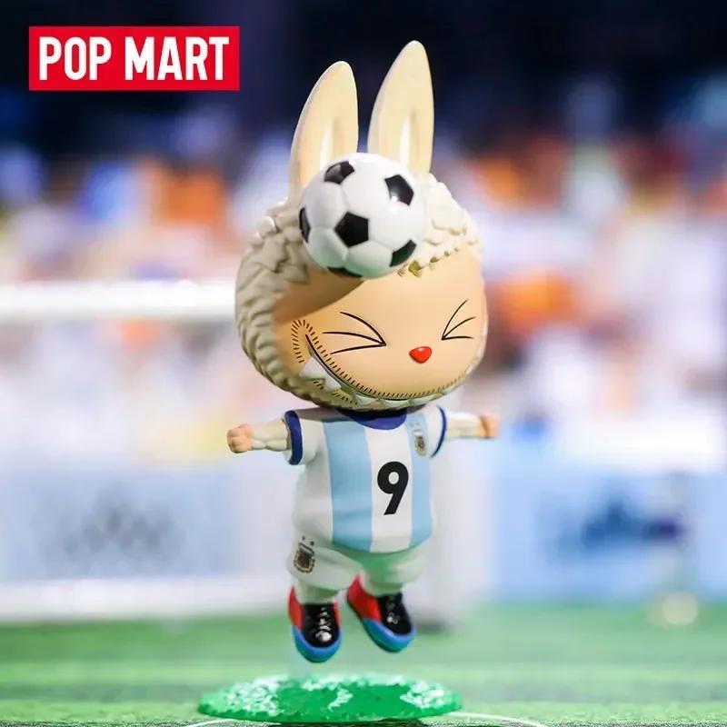 Pop Mart LABUBU ASOCIACION DEL FUTBOL ARGENTINO Series Blind Box Mystery Box Guess Bag Toys Doll Cute Anime Figure
