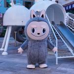 Labubu Inflatable Bunny Mascot Costume for Events