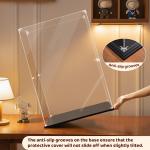 Clear Acrylic Display Case for Labubu Dolls