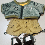 Labubu 38cm Pilot Costume for Zimomo Dolls