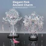 P0ink Dai Phoenix Crown Handmade Headpiece Labubu Accessory