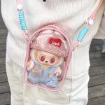 Labubu Plush Doll Shoulder Bag with Rope
