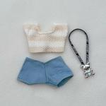 Cute Outfit Set for Labubu Dolls - 3 Pieces