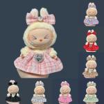 17cm Labubu Plush Doll Skirt Set for DIY