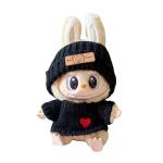 Cute 17cm Labubu Idol Dolls Clothing Accessories