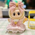 Cute 17cm Mini Doll Clothes for Labubu Dolls