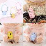 Labubu Cartoon Camera Phone Bag Plush Pendant