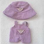 Labubu Doll Clothing Set with Hat and Accessories