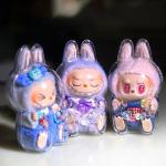 Transparent Dustproof Box for Labubu Dolls Storage