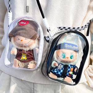 Labubu Transparent Doll Bag Keychain Cover