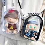 Labubu Transparent Doll Bag Keychain Cover