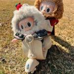 Labubu Doll Mini Electric Motorcycle with Lights and Music