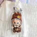 Labubu Transparent Doll Bag Keychain Cover