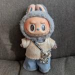 Kawaii Sakura Dress for Labubu Idol Dolls