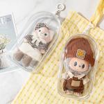 Labubu Transparent Doll Bag Keychain Cover