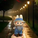 Labubu Doll Hoodie and Pants Set - Trendy Style