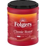 Folgers Classic Medium Roast Ground Coffee, 9.6 oz
