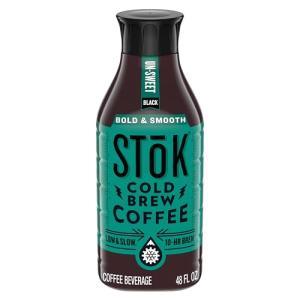 SToK Cold Brew Coffee, Arabica Medium Roast, 48 FL OZ