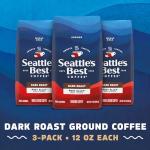 Seattle's Best Dark Roast Ground Coffee, 3 Bags
