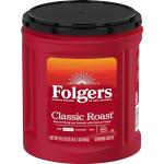 Folgers Classic Roast Ground Coffee, 33.7 oz