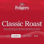 Folgers Classic Roast Ground Coffee, 33.7 oz