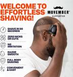 Freebird FlexSeries Cordless Electric Shaver for Men
