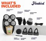 Freebird FlexSeries Cordless Electric Shaver for Men