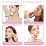 Beanify 4-in-1 Wet & Dry Electric Razor