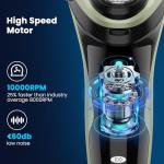 SweetLF Waterproof Electric Razor with Pop-Up Trimmer