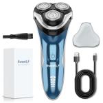 SweetLF Waterproof Electric Razor with Trimmer