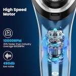 SweetLF Waterproof Electric Razor with Trimmer