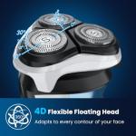 SweetLF Waterproof Electric Razor with Trimmer