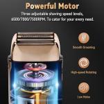 Ufree 3-Speed Electric Foil Shaver for Men