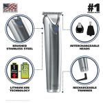 Wahl Stainless Steel Cordless Beard Trimmer 9818A