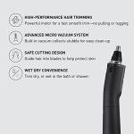 Panasonic Men's Ear Nose Hair Trimmer with Vacuum