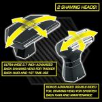 MANGROOMER Intellimax Pro Back Shaver with Flex Heads