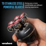 Veroshave 7-Blade Cordless Bald Head Shaver