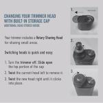 Microtouch Titanium Edge Ear & Nose Trimmer