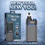 Microtouch Titanium Edge Ear & Nose Trimmer