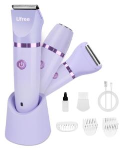 Ufree Waterproof Bikini Trimmer for Women, Purple
