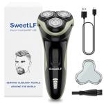 SweetLF Waterproof Electric Razor with Pop-Up Trimmer