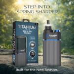 Microtouch Titanium Edge Ear & Nose Trimmer