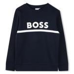BOSS Kids Large Logo Sweat Baby Grey