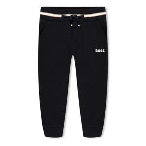 BOSS Kids Logo Jogging Bottoms Baby Black