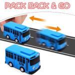 NIEEKRUN Mini Bus & Car Set for Toddlers